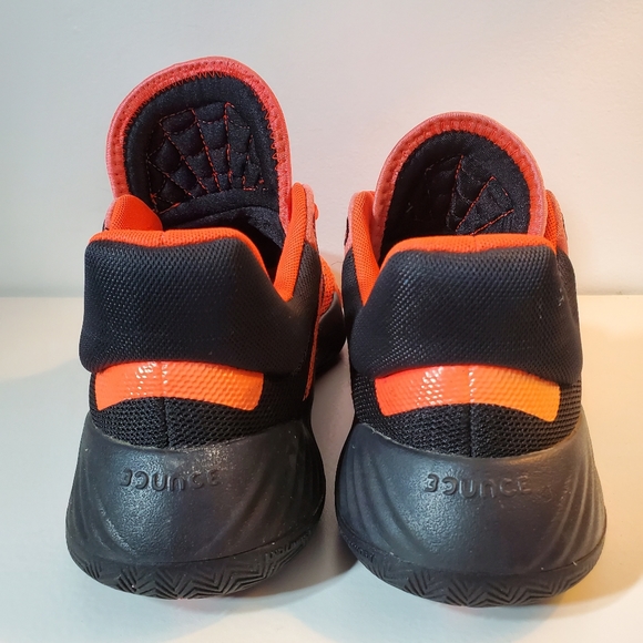 Adidas D.O.N Issue 1 Donovan Mitchell Spider Stamp Solar Red Orange Black Size 9 - Picture 8 of 16